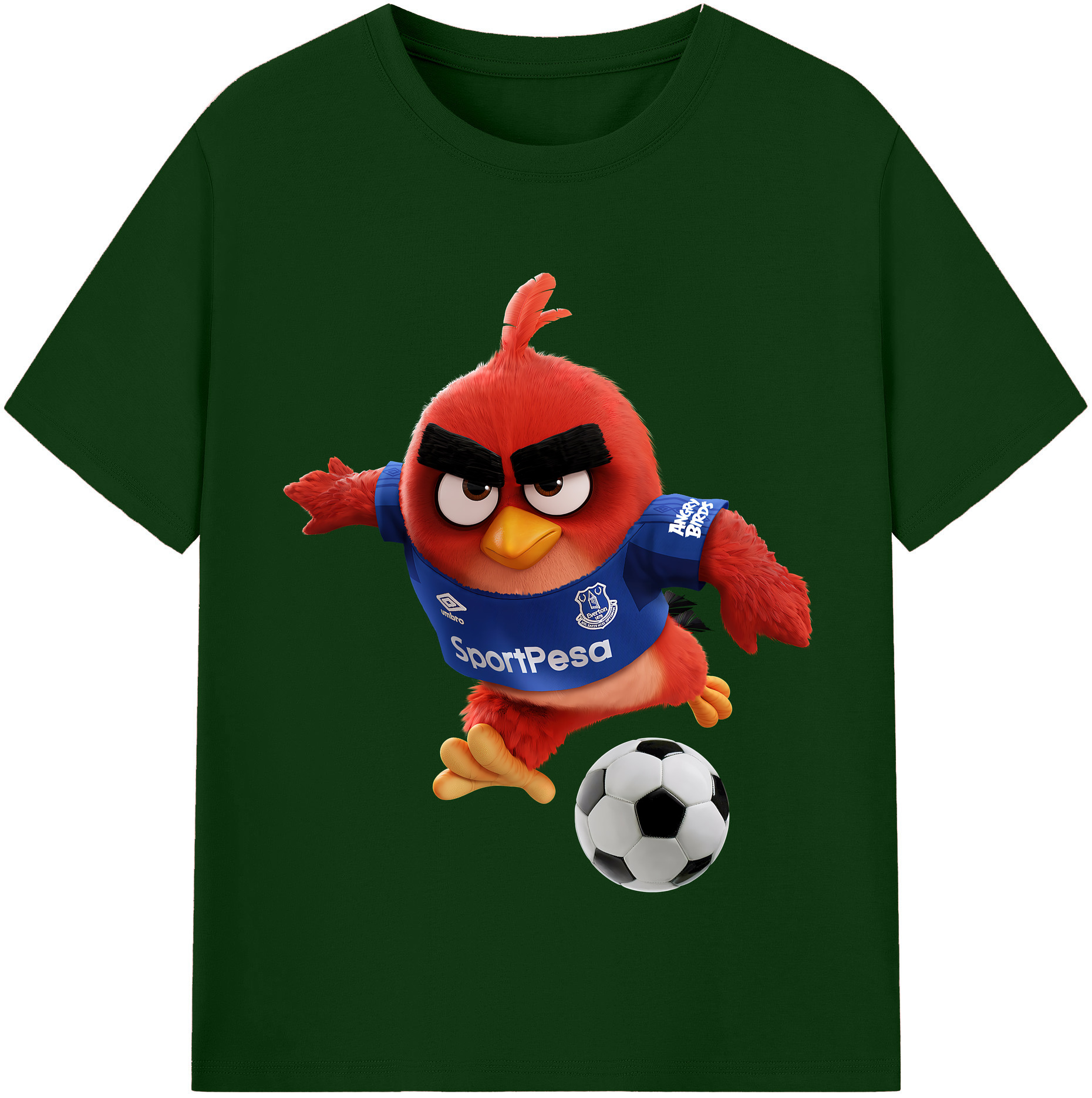 （画像用） Angry Birds アングリーバード 綿100％半袖Tシャツ（フロントプリント）